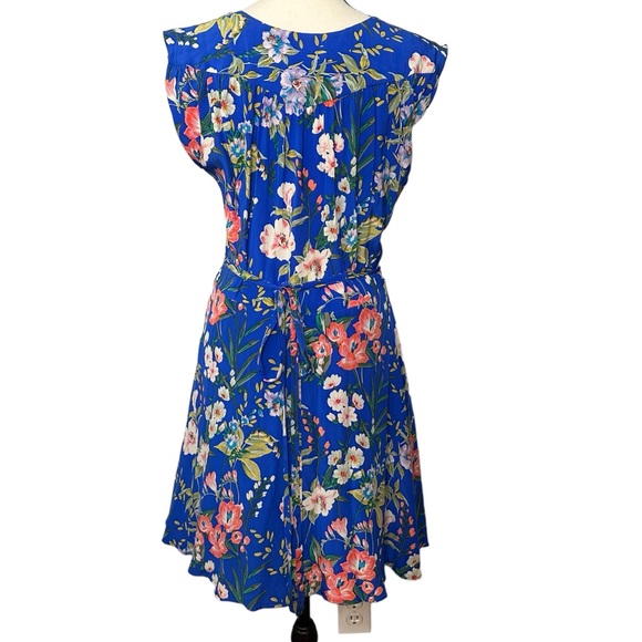 Yumi Kim Soho Mixer Silk Floral Wrap Dress - Picture 6 of 10
